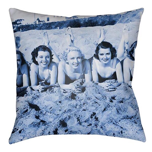 Artistic Weavers Litchfield Square Pillow, Royal Blue - 20 x 20 in. - LTCH1457-2020
