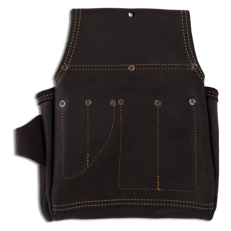 OX TOOLS Pro 3 Pouch Oil-Tanned Leather Framer's Tool Bag - OX-P263203