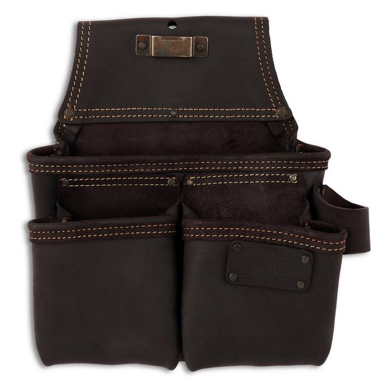 OX TOOLS Pro 3 Pouch Oil-Tanned Leather Framer's Tool Bag - OX-P263203