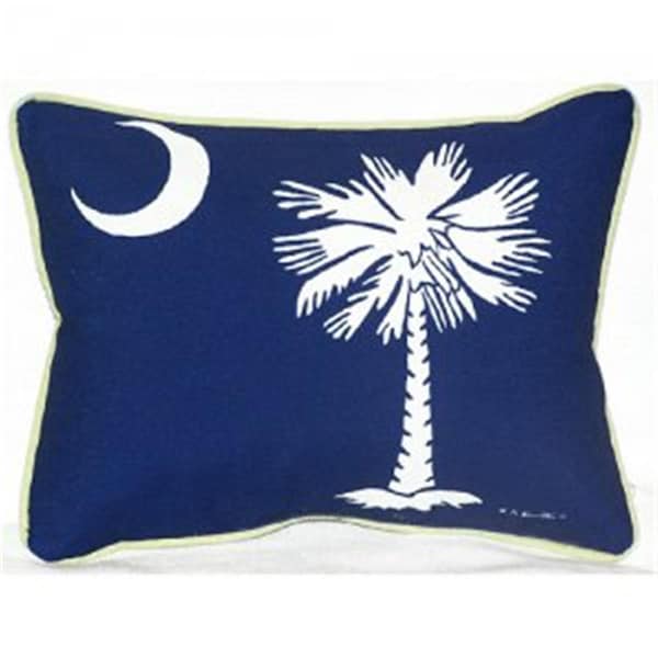Betsy Drake Palmetto Moon Throw Pillow- 20 x 24 in. - ZP235