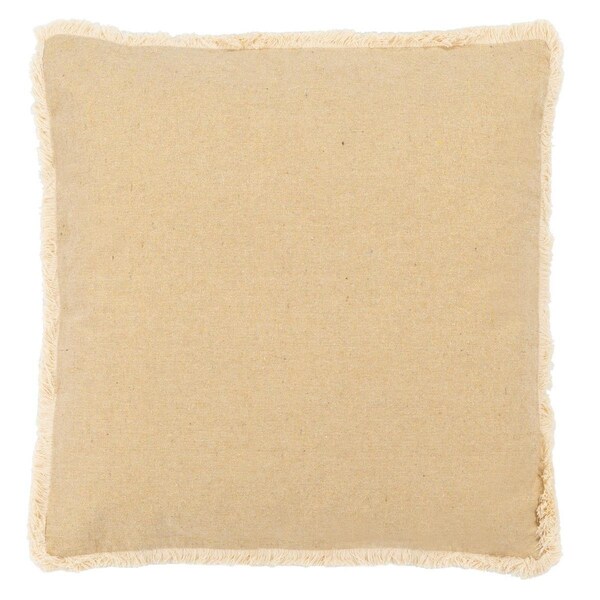 Safavieh 18 x 18 in. Rinley Pillow Beige & White - PLS7163B-1818
