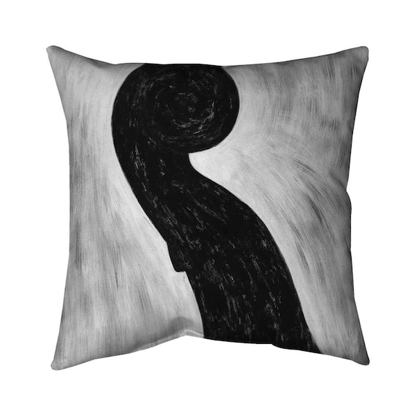 Fondo 26 x 26 in. Scroll Violin-Double Sided Print Indoor Pillow - FO2776651
