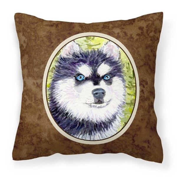 Jensendistributionservices Klee Kai Fabric Decorative Pillow, 14 x 3 x 14 in. - MI2549798