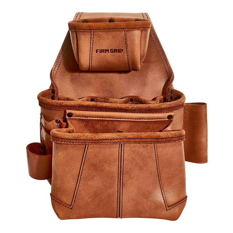 FIRM GRIP Build-A-Rig Leather Framer Fastener Pouch - FG-7700-R