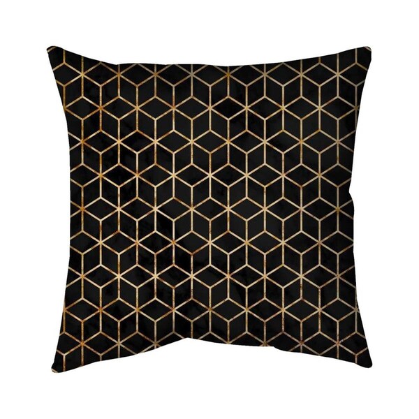 Begin Home Decor 26 x 26 in. Symmetry-Double Sided Print Indoor Pillow - 5541-2626-PA1-5