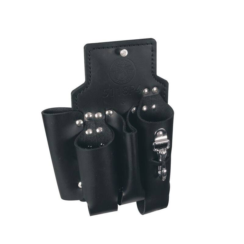 Klein Tools 4-Pocket Lineman Tool Pouch 8-Inch x 11-Inch - 5118P4