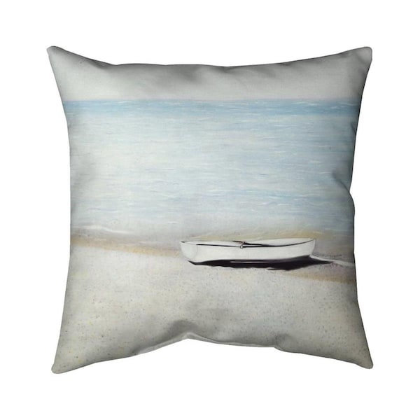 Fondo 20 x 20 in. Along The Sea-Double Sided Print Indoor Pillow - FO2774564