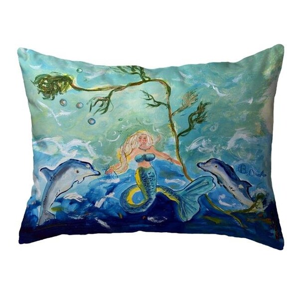 Betsy Drake Betsy Drake KS1199 11 x 14 in. Queen of the Sea Noncorded Pillow; Small - KS1199