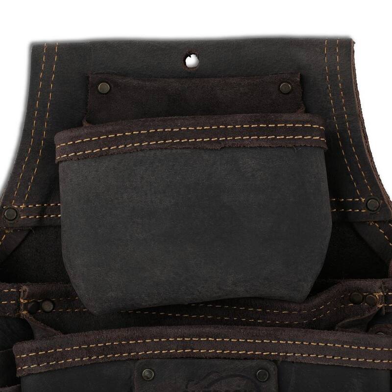 OX TOOLS Pro 3 Pouch Oil-Tanned Leather Fastener Bag - OX-P263503