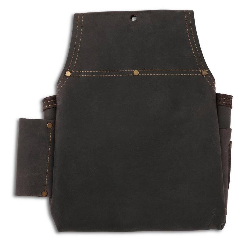 OX TOOLS Pro 3 Pouch Oil-Tanned Leather Fastener Bag - OX-P263503