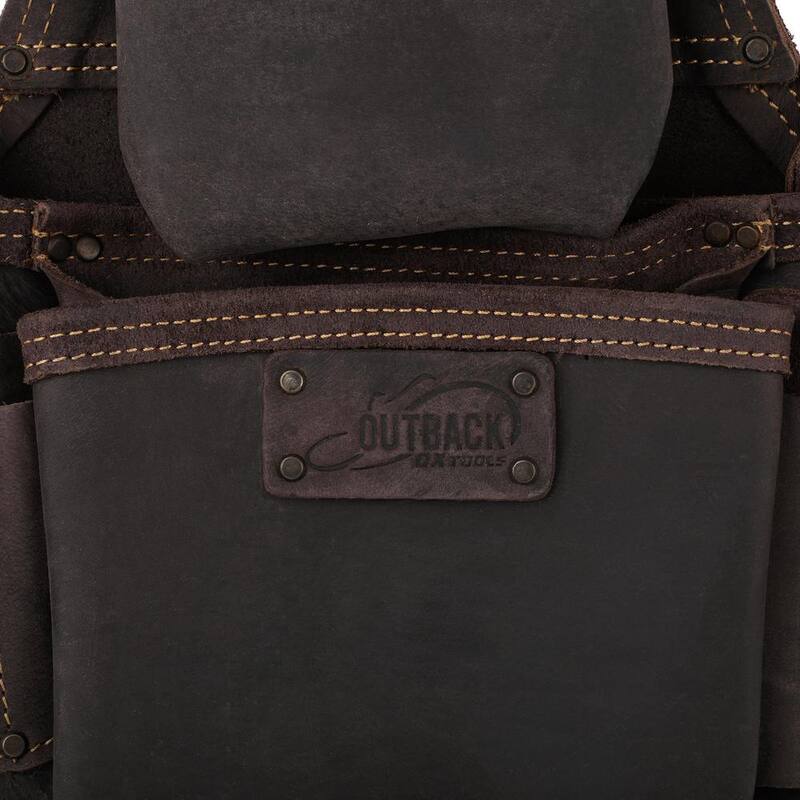 OX TOOLS Pro 3 Pouch Oil-Tanned Leather Fastener Bag - OX-P263503