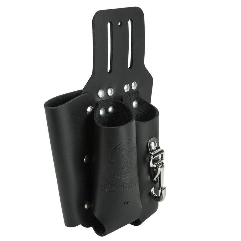Klein Tools 3-Pocket Pliers Rule and Screwdriver Holster - S5118PRS