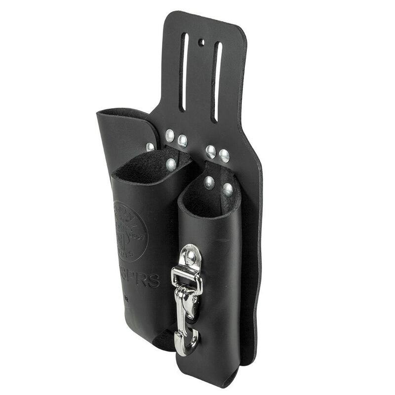 Klein Tools 3-Pocket Pliers Rule and Screwdriver Holster - S5118PRS