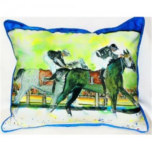 Betsy Drake Betsy Drake HJ142 Close Race Indoor & Outdoor Throw Pillow; 16 x 20 in. - HJ142