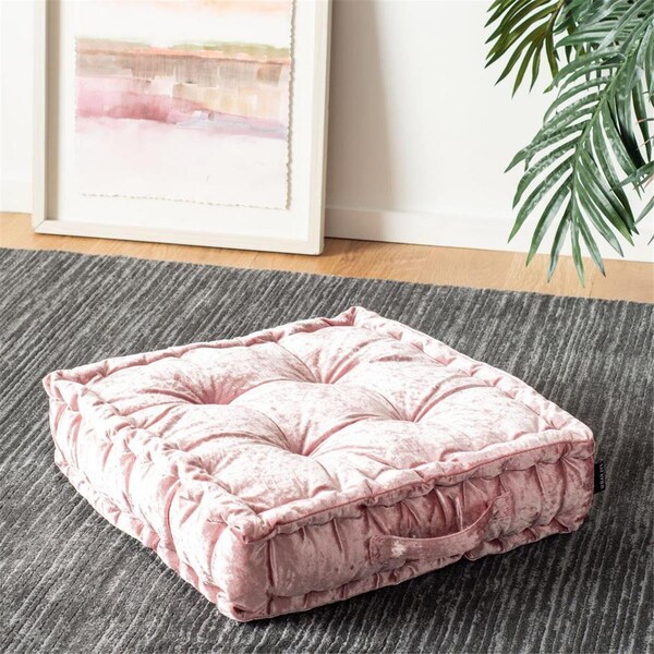 Safavieh Belia Floor Pillow, Blush - FLP1001B