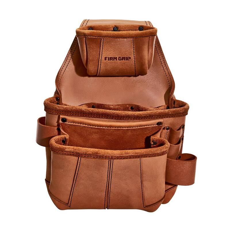 FIRM GRIP Build-A-Rig Leather Framer Tool Pouch - FG-7700-L