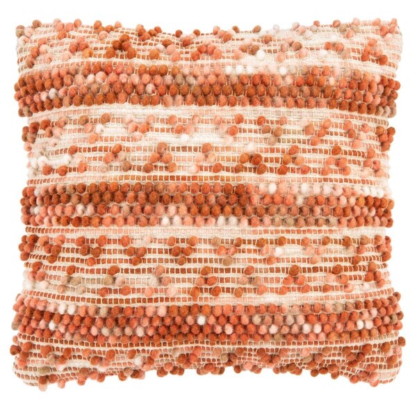 Safavieh 20 x 20 in. Nerina Pillow, Rust - PLS126A-2020