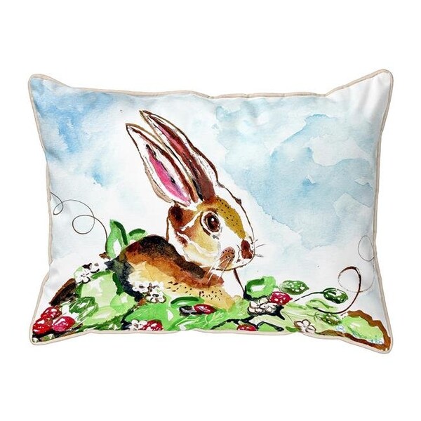 Betsy Drake Betsy Drake HJ815 16 x 20 in. Jack Rabbit Right Large Pillow - HJ815