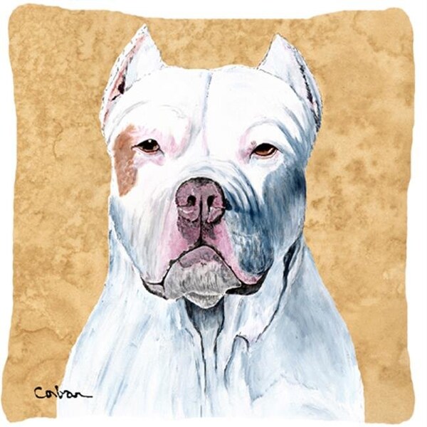 Carolines Treasures Carolines Treasures SC9130PW1414 Pit Bull Indoor & Outdoor Fabric Decorative Pillow - SC9130PW1414