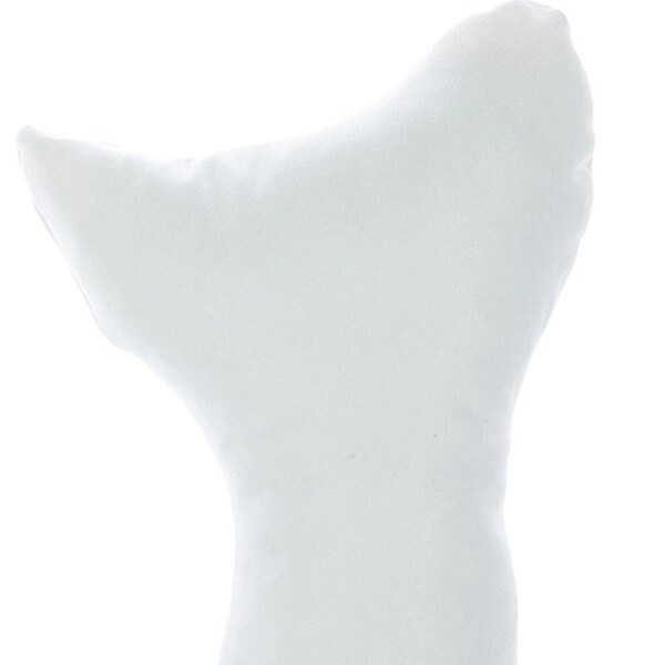 Homeroots Multi Color Pomerarian Dog Shape Filled PillowAnimal Shaped Pillow - 355394
