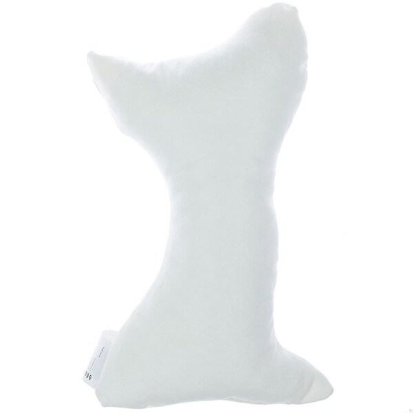 Homeroots Multi Color Pomerarian Dog Shape Filled PillowAnimal Shaped Pillow - 355394