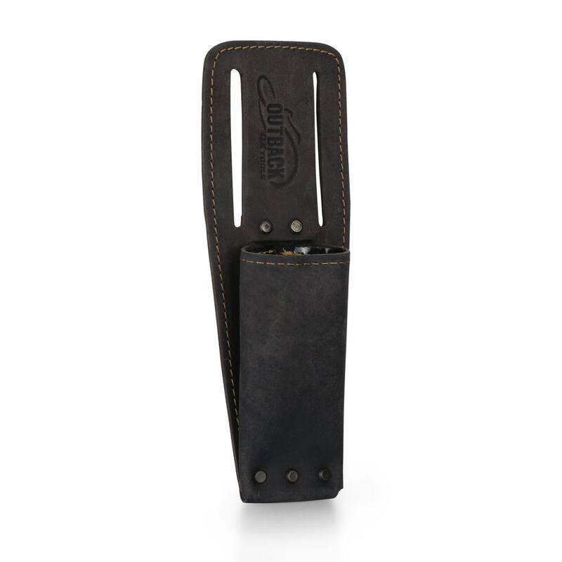 OX TOOLS Oil Tanned Leather Pro Roofer's Knife Holder Tool Holster - OX-P263408