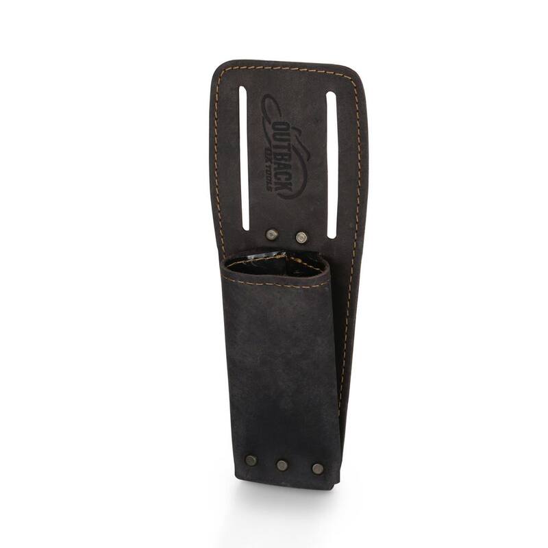 OX TOOLS Oil Tanned Leather Pro Roofer's Knife Holder Tool Holster - OX-P263408