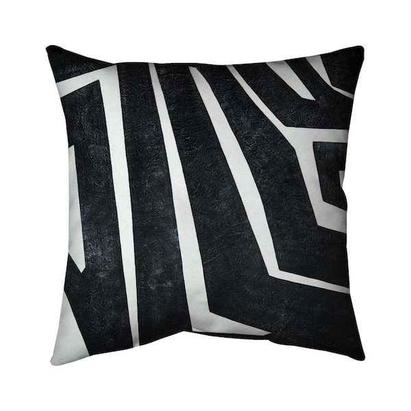 Fondo 26 x 26 in. Labyrinth-Double Sided Print Indoor Pillow - FO2774202