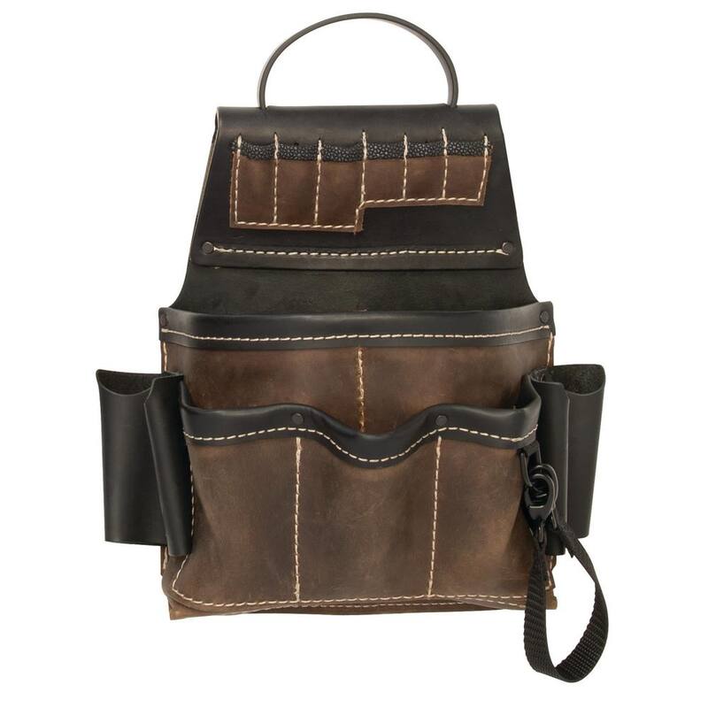 Weaver Tool Gear Leather Electrician Right Pouch Leather Brown - 85900-91-01