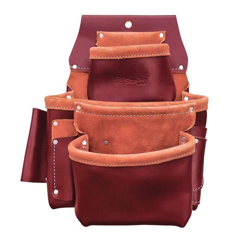 SITE GEAR SiteGear 3-Pocket Pro Holders Leather in Brown - 51-15060
