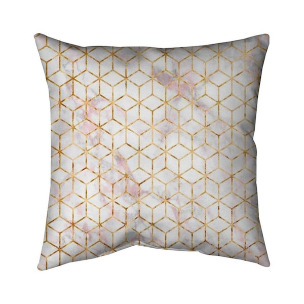 Fondo 20 x 20 in. Symmetry-Double Sided Print Indoor Pillow - FO2793858