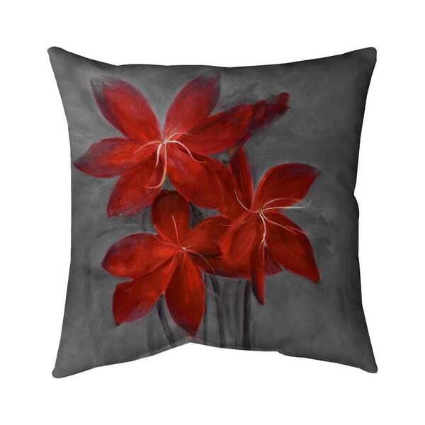 Fondo 20 x 20 in. Asiatic Lily-Double Sided Print Indoor Pillow - FO2795383