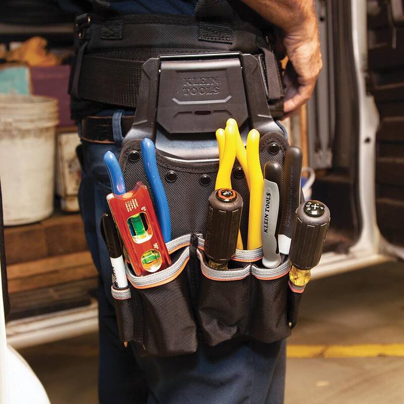 Klein Tools Tradesman Pro Modular Trimming Pouch with Belt Clip - 55914