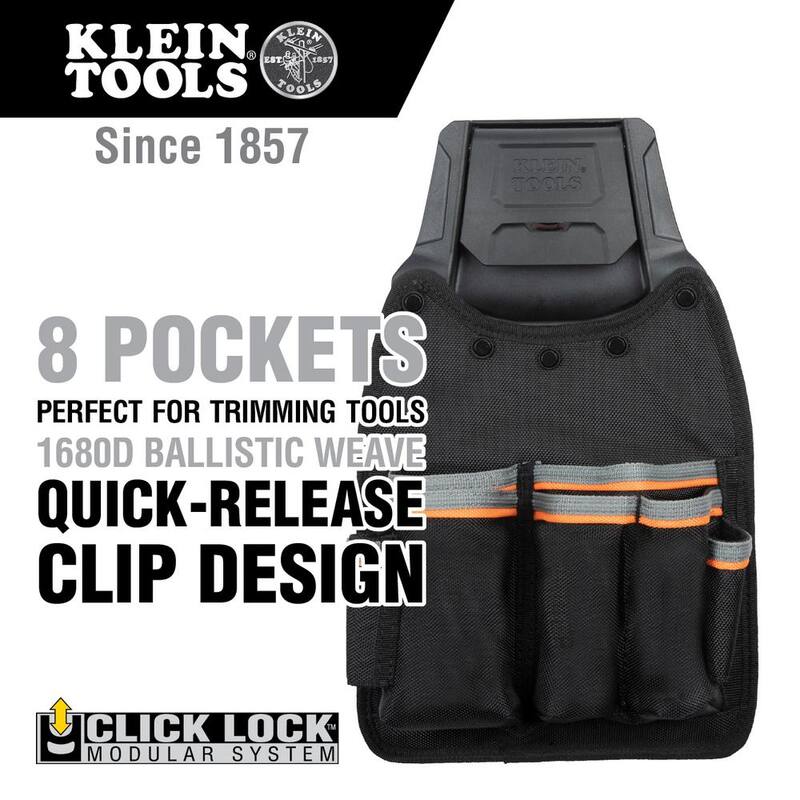 Klein Tools Tradesman Pro Modular Trimming Pouch with Belt Clip - 55914