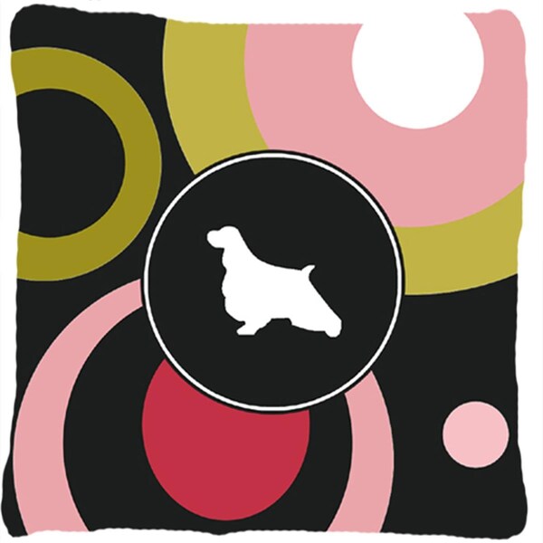 Jensendistributionservices English Springer Spaniel Decorative Indoor & Outdoor Fabric Pillow - MI2555162