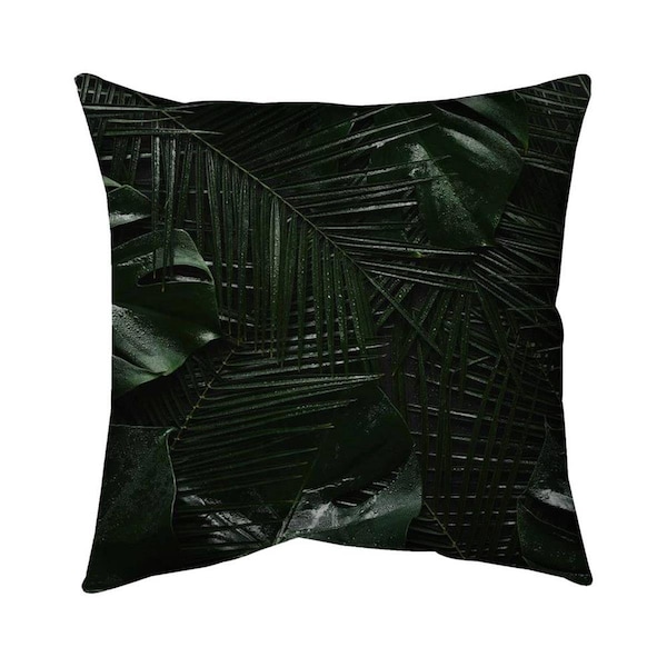 Fondo 26 x 26 in. Tropical Jungle-Double Sided Print Indoor Pillow - FO2794169