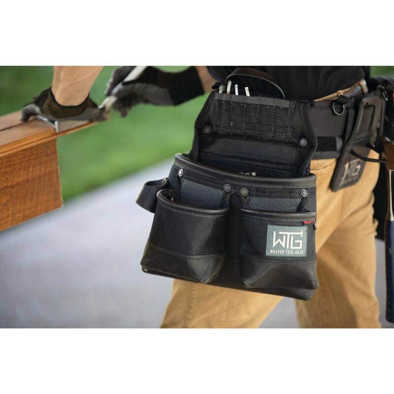 Weaver Tool Gear Poly Super Roofer Left Pouch Nylon Black - 85702-90-00