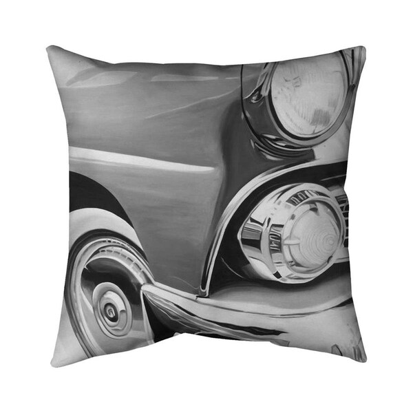 Begin Home Decor 20 x 20 in. Beautiful Old Car-Double Sided Print Indoor Pillow - 5541-2020-TR61