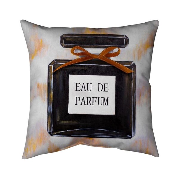 Begin Home Decor 26 x 26 in. Perfume-Double Sided Print Indoor Pillow - 5541-2626-MI22