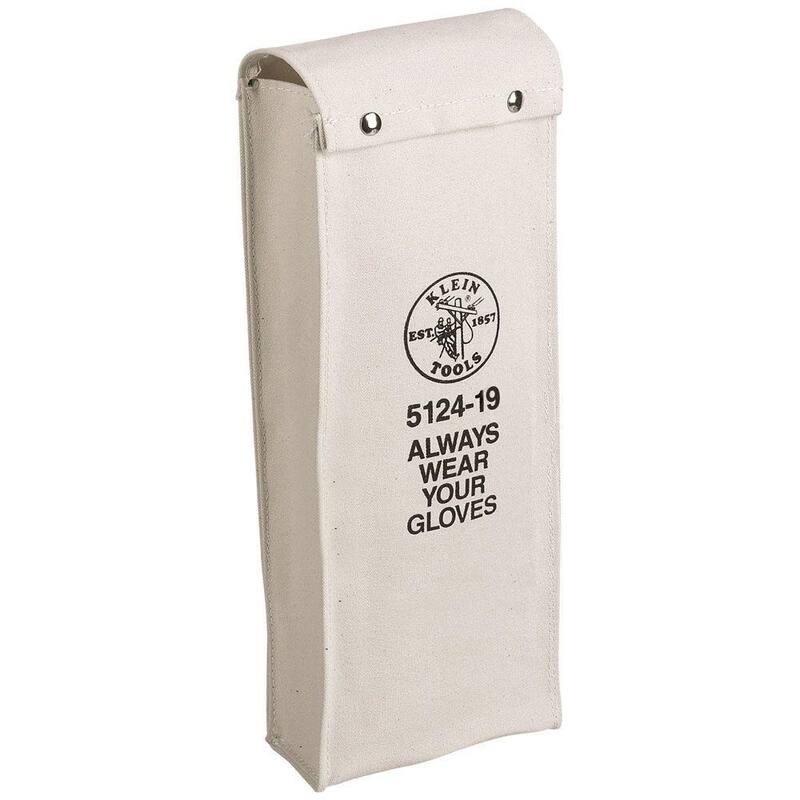 Klein Tools 19 in. No. 8 Canvas Glove Bag - 5124-19