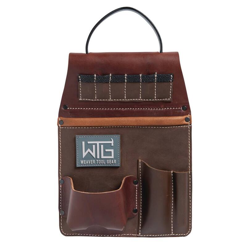 Weaver Tool Gear Speed Square Holder Leather Brown - 85625-01