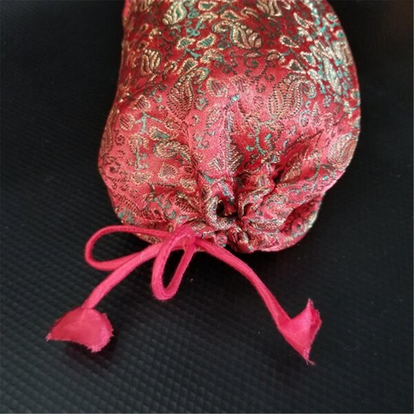 Kd Vestidor Design Yoga Relaxation Silk Neck Pillow Paisley - Tangerine - KD2447181
