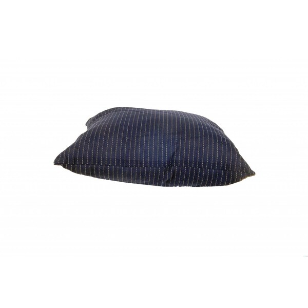 Homeroots Blue & White Pillow with Star 16.5 x 16.5 x 5 in. - 364152