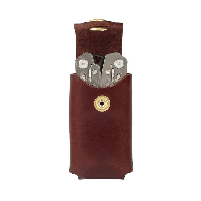 1791 EVERYDAY CARRY 2 in. Standard Medium Chestnut Full-Grain Leather Tool Organizer - WEBSTESSLSCHNA