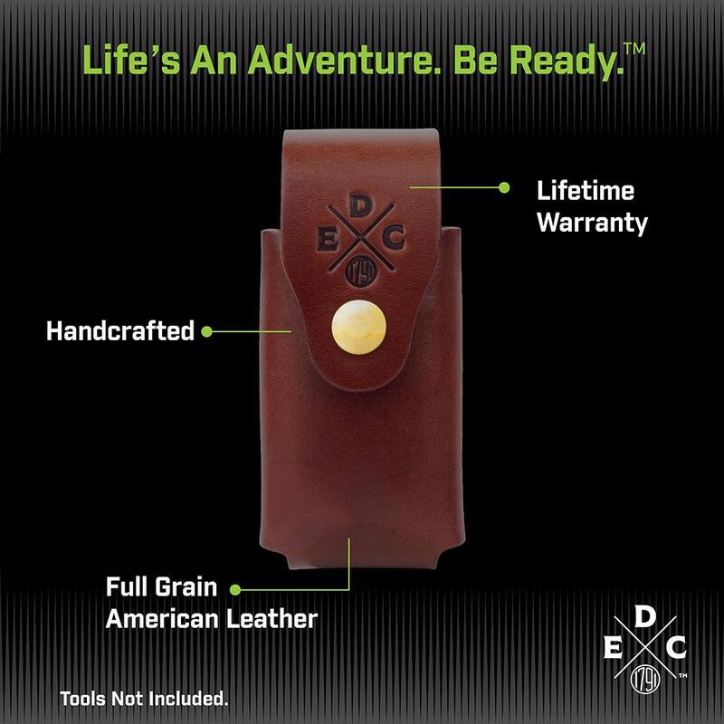 1791 EVERYDAY CARRY 2 in. Standard Medium Chestnut Full-Grain Leather Tool Organizer - WEBSTESSLSCHNA
