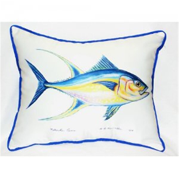 Betsy Drake Tuna Throw Pillow- 20 x 24 in. - ZP116