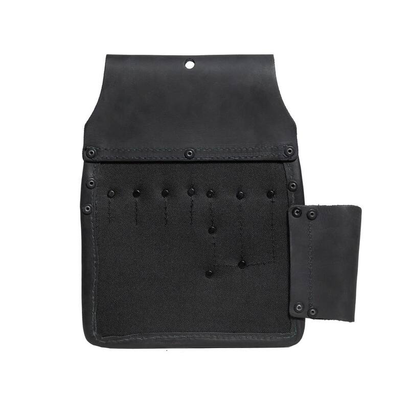 OX TOOLS OX Ultimate 10-Pocket Leather and Nylon Drywaller's Tool Pouch with Kevlar Reinforcement - OX-U268503