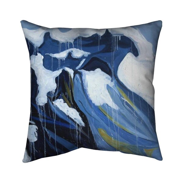 Fondo 20 x 20 in. Wave In Motion-Double Sided Print Indoor Pillow - FO2791602