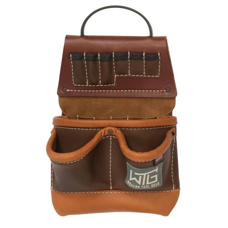 Weaver Tool Gear Leather Trimmer Pro Left Pouch Leather Brown - 85851-90-01