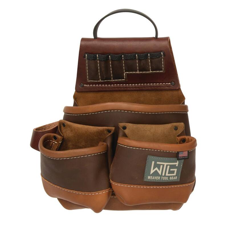 Weaver Tool Gear Leather Framer Pro Left Pouch Brown - 85850-90-01